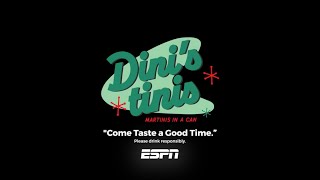 Dini’s tinis TV Ad – Now Airing on ESPN! | Martinis in a Can