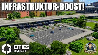 Großumbau im Dammviertel! Neue Anschlussstelle & Fahrradschnellweg | Cities Skylines 2