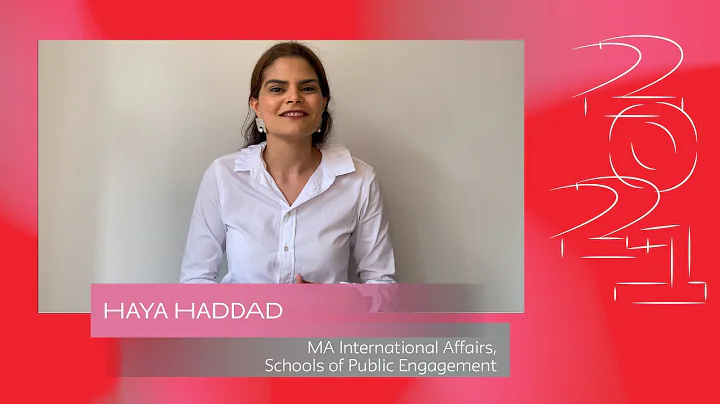 Student Speaker: Haya Haddad | Commencement 2021