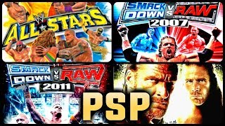 All WWE Games For PSP (PPSSPP)