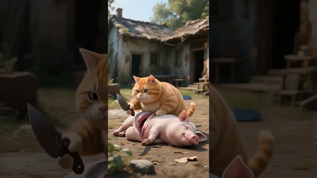 Fat Orange Cat’s EVIL Plan 😱🐱 