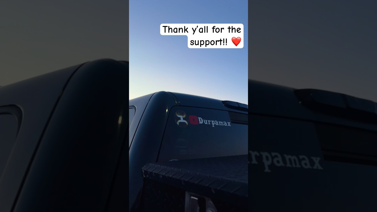 Thank y’all, due to the support I have chose to start repping the YT Durpamax 