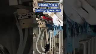 Blueberry Juice Packaging Machine #machine