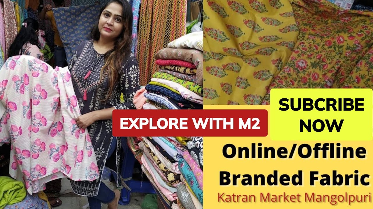 Katran Market Mangolpuri Buy Online/Offline LIBAS/BIBA Branded Fabric