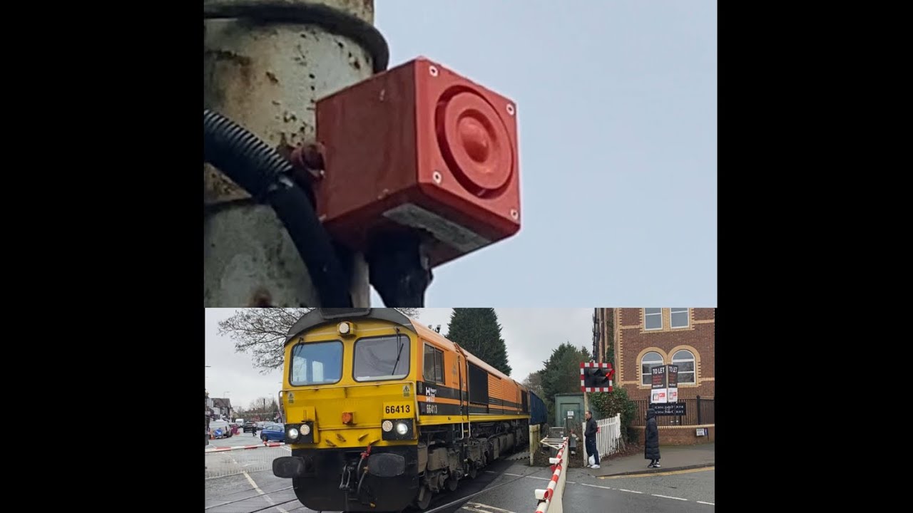 New old stock alarm! | Hale Station Level Crossing, Greater Manchester. 28.02.26