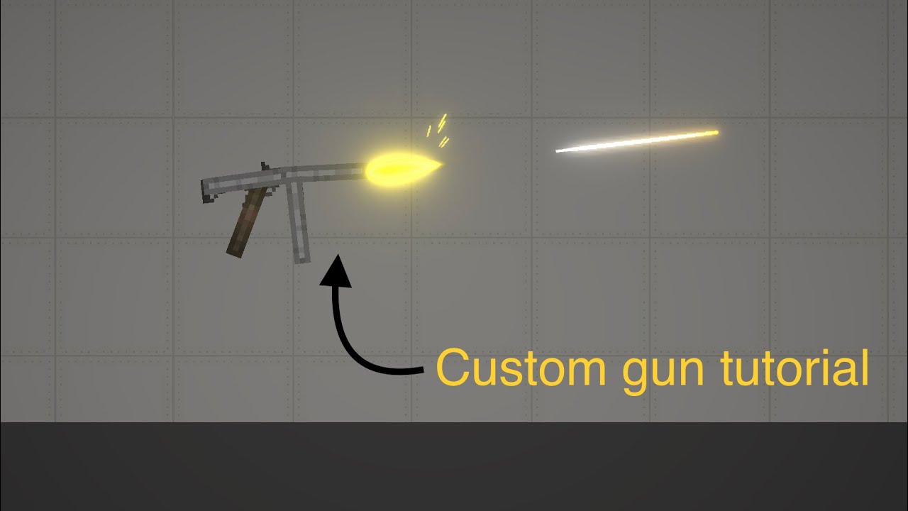 How to make custom gun (tutorial) - YouTube