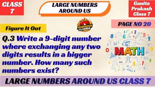write a 9 digit number where exchanging any two digits results in a bigger number
