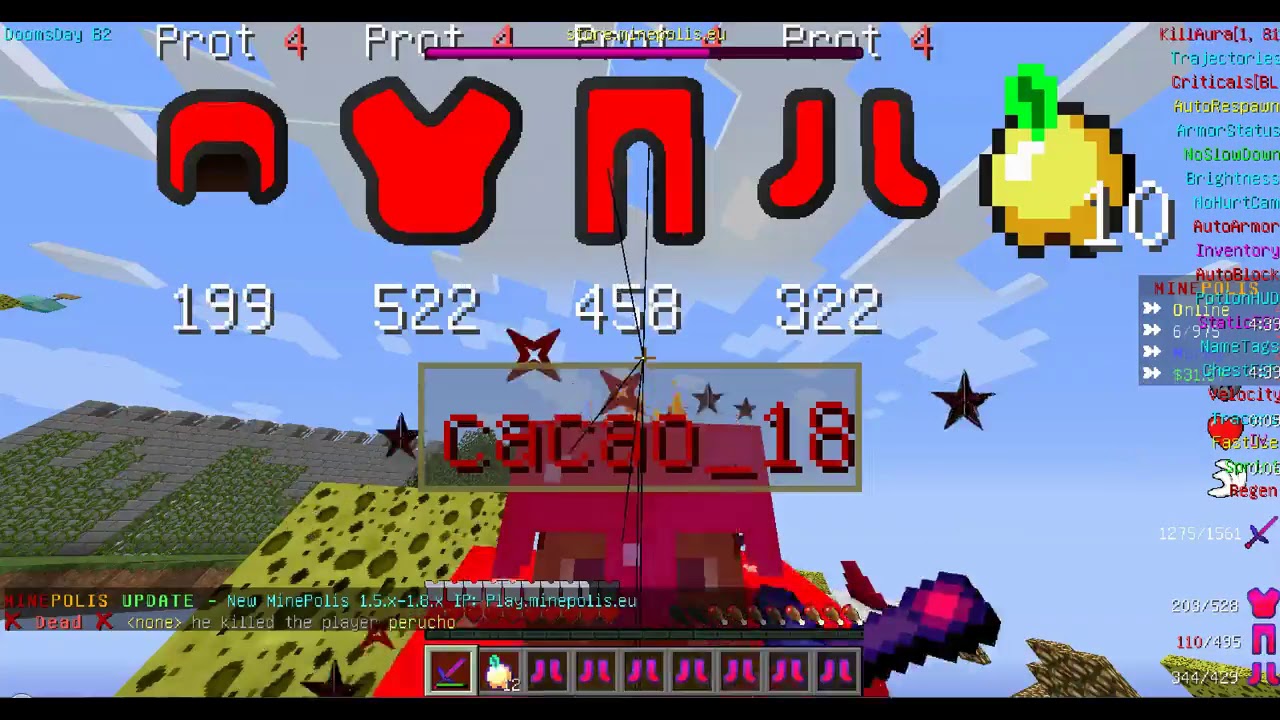  mc 1 5 2 hack doomsday b2 youtube