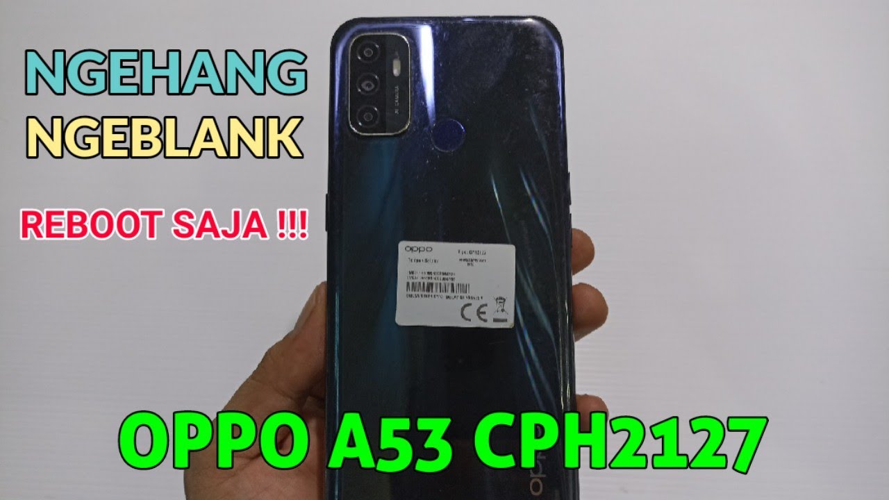 OPPO A53 REBOOT | CARA REBOOT OPPO A53 | RESTART OPPO A53 | CARA