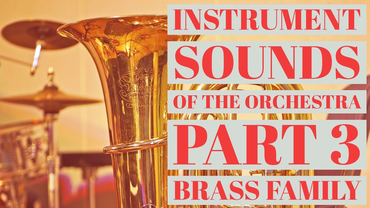 Instruments of the Orchestra Part 3 Brass Wind family YouTube