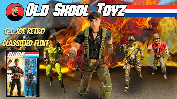 GI Joe Retro Classified Flint
