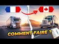 Comment devenir camionneur au canada dmarches immigration emploi permis 