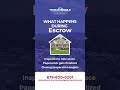 WHAT HAPPENS DURING ESCROW? #escrow #closing