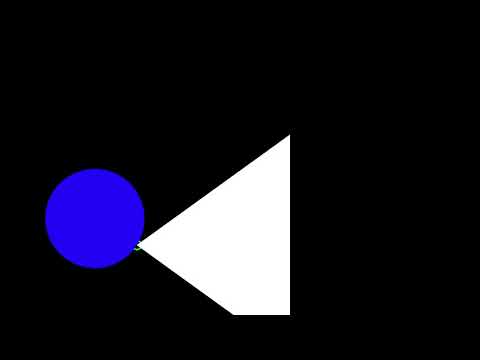 Sphere vs Triangle Collision handling demo