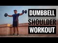 Dumbbell Shoulder Workout | Home Shoulder Exercise Dumbbells Only | Big Shoulder At Home