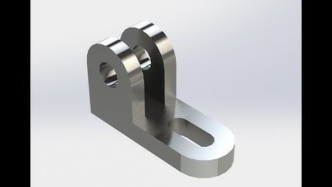 ► SolidWorks Tutorial For Beginners Part Modeling - 01