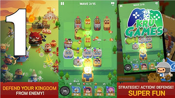 Merge Tactics: Kingdom Defense Gameplay Walkthrough #1 (Android, IOS)