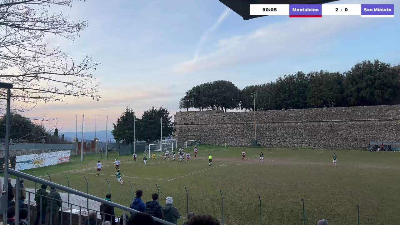 18/01/2026
Montalcino-San Miniato 2-0