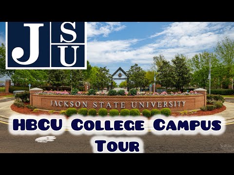 Jackson State University HBCU College Campus Tour Jackson Mississippi 