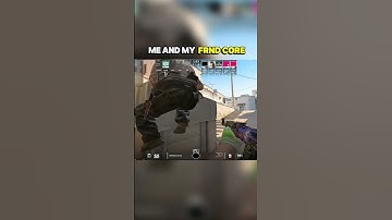 Me and my frnd core gameplay 😭 | cs2 funny clips #cs2 #cs2clips #csgo #viral
