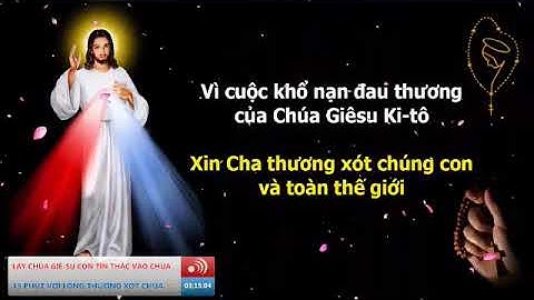 Kinh Kính lòng thương xót 3 giờ chiều