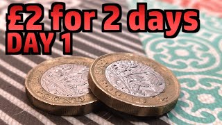 2 Pounds, 2 Days, (6 Meals) *Day 1*  Limited Budget Food Challenge