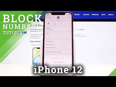 How to Block Number in iPhone 12 – Create Blacklist