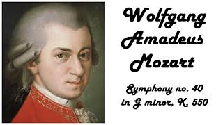 Wolfgang Amadeus Mozart - Symphony no. 40 in 432 Hz tuning (relaxing classical music)