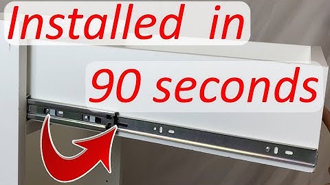 The Ultimate Drawer Slide Installation Jig. Accurate, fast, EASY!