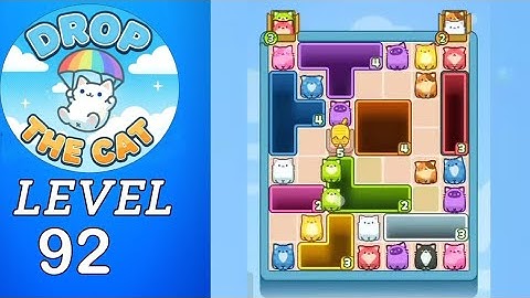 Drop The Cat Level 92 Walkthrough