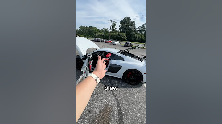 How The Twin Turbo Audi R8 Broke…