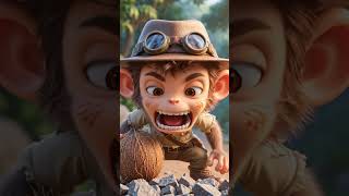Ziki vs The Unbreakable Coconut | Funny Monkey Video