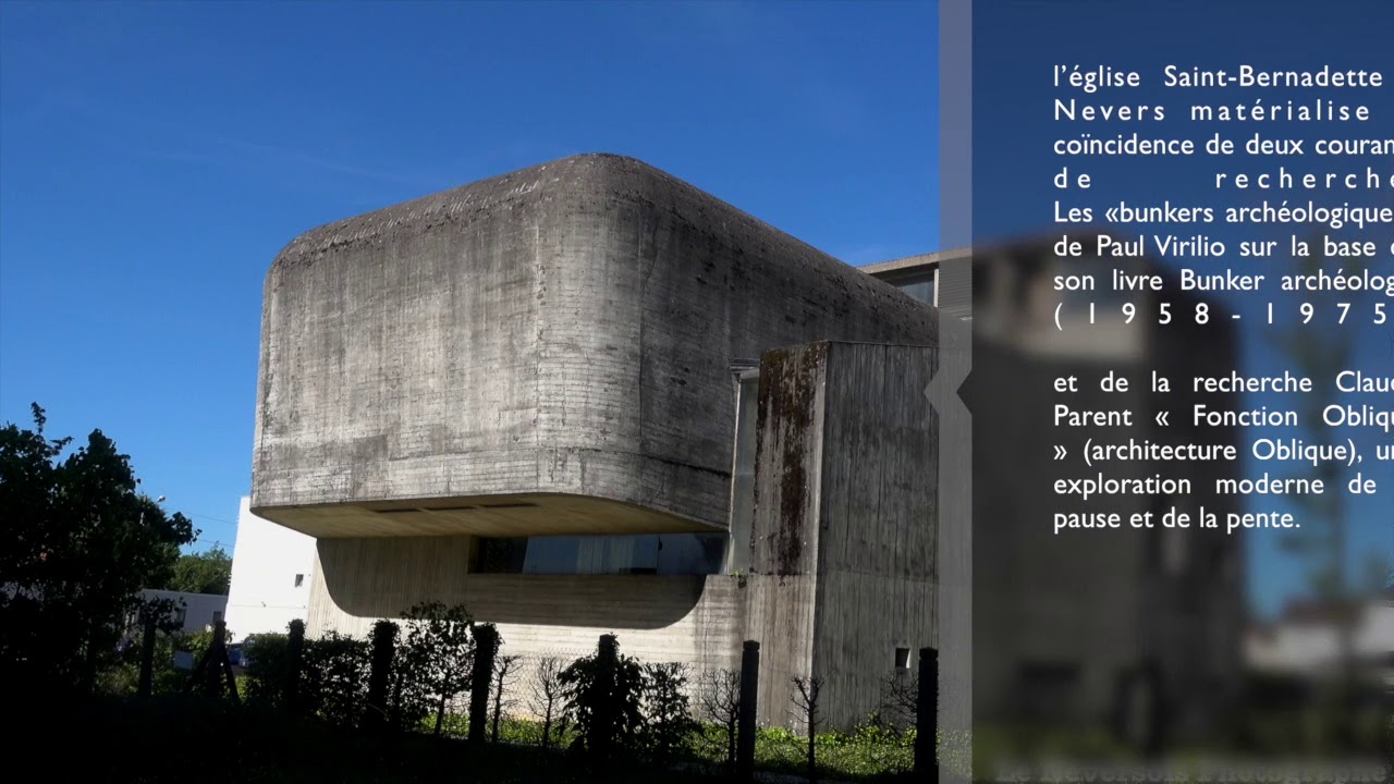 L'Église Bunker de Nevers : Plongez dans l'Univers Unique de Sainte-Bernadette du Banlay