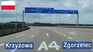 Poland: A4 Krzyżowa - Zgorzelec