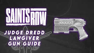 SAINTS ROW 2022 - Unlock the SECRET Judge Dredd LawGiver Gun (Guide)