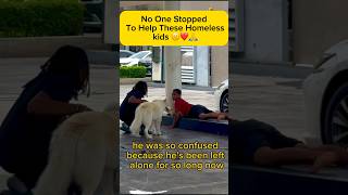 Heartwarming! Good Samaritan Saves Hungry Homeless Boys with a Meal ❤️🙏 #explore Net Worth