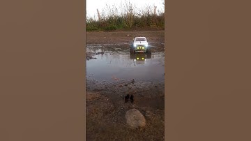 Rc 80s Toyota Hilux crawler (Wpl c24) Mudding #shorts