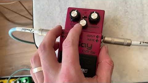 Psychobilly Rockabilly Slap Back Delay Tutorial