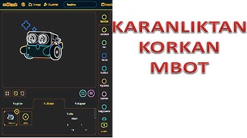 Bölüm28- Mblock5 ile Mbot- Karanlıktan Korkan Robot