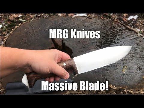 Massive Bowie from MRG Knives - Handmade here in Ohio