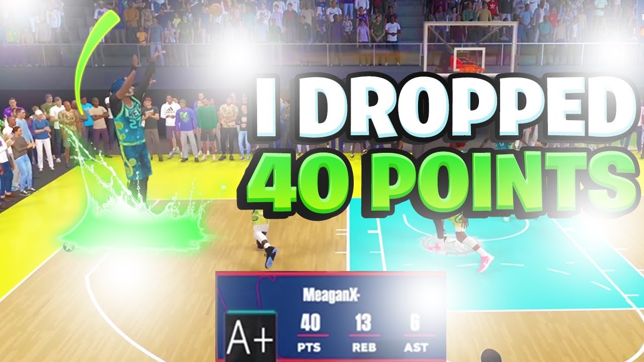 I DROPPED 40 POINTS WITH THIS JUMPSHOT! BEST JUMPSHOT FOR BIGS NBA 2K24