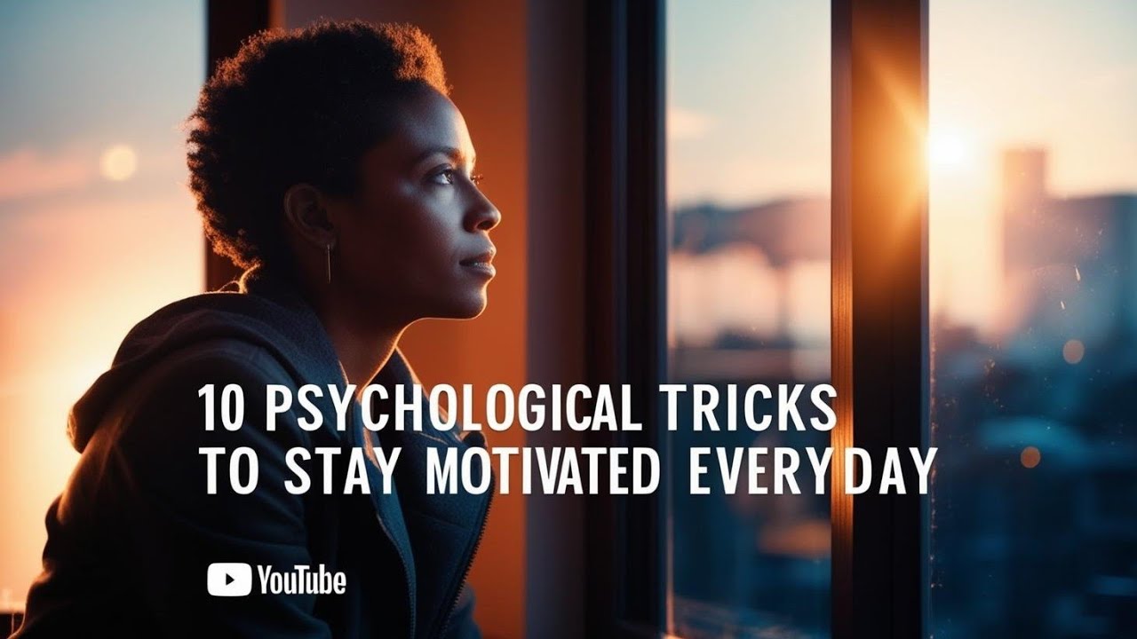 10 Psychological Tricks to Stay Motivated Every Day - YouTube