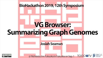 Summarizing Graph Genomes to Capture True Species Diversity @ BioHackathon2019