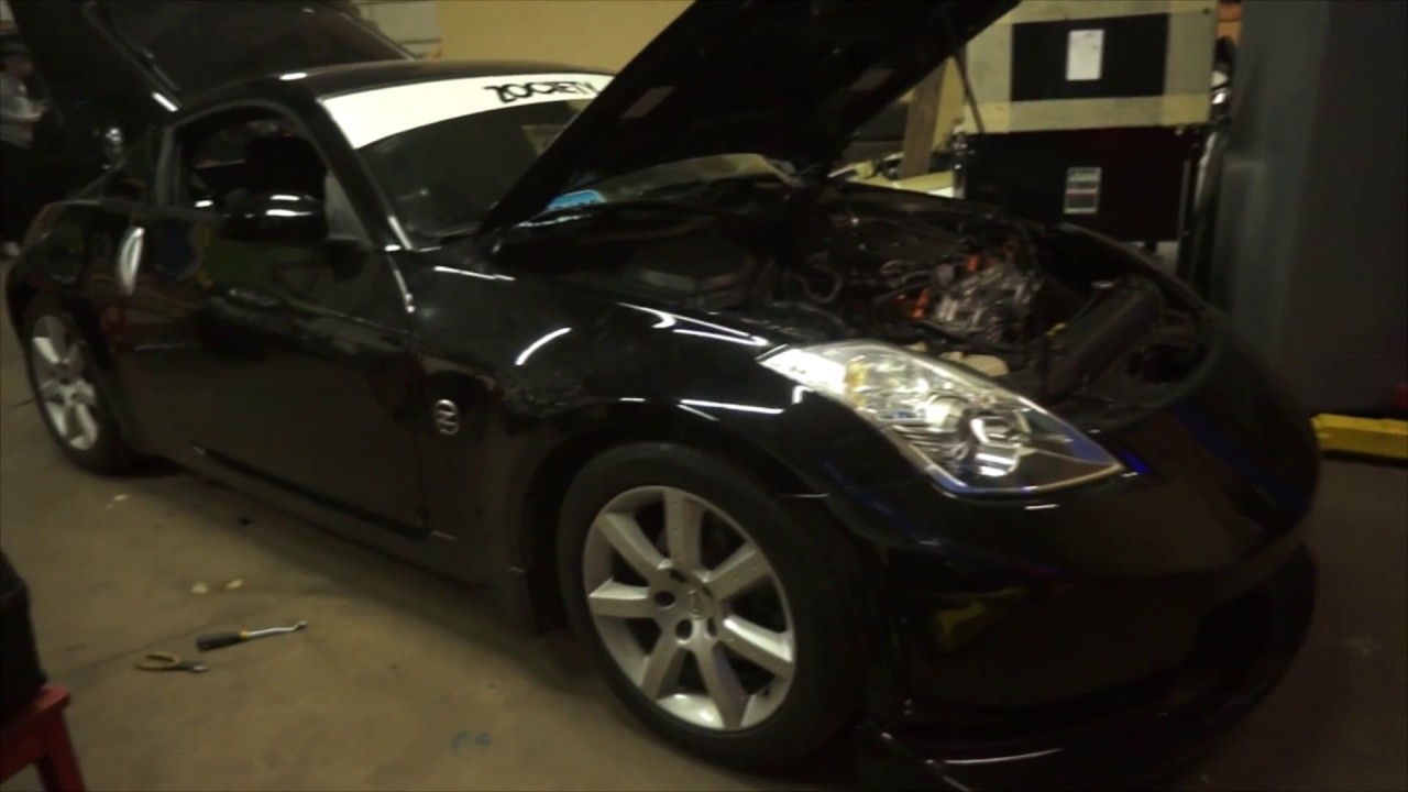 INSTALLING AIRBAGS ON A NISSAN 350Z YouTube