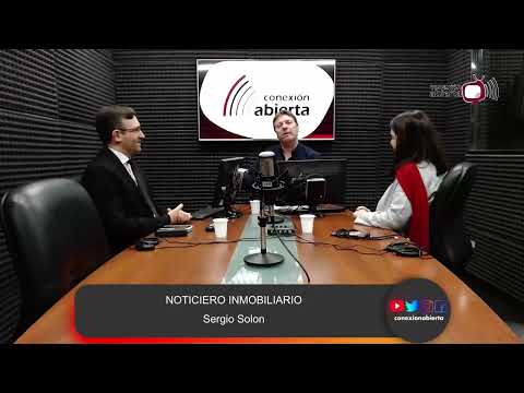 Carmen Alvarez Rivero y Diego Migliorisi en "NOTICIERO INMOBILIARIO" 30/08/23 - Conexión Abierta