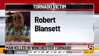 73-year-old man dies from injuries in March 14, 2024, Winchester, Indiana, tornado