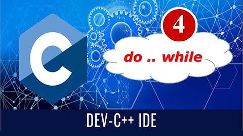 4) TP in language C - do while