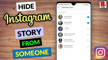 How to Hide Instagram Story from Someone Specific