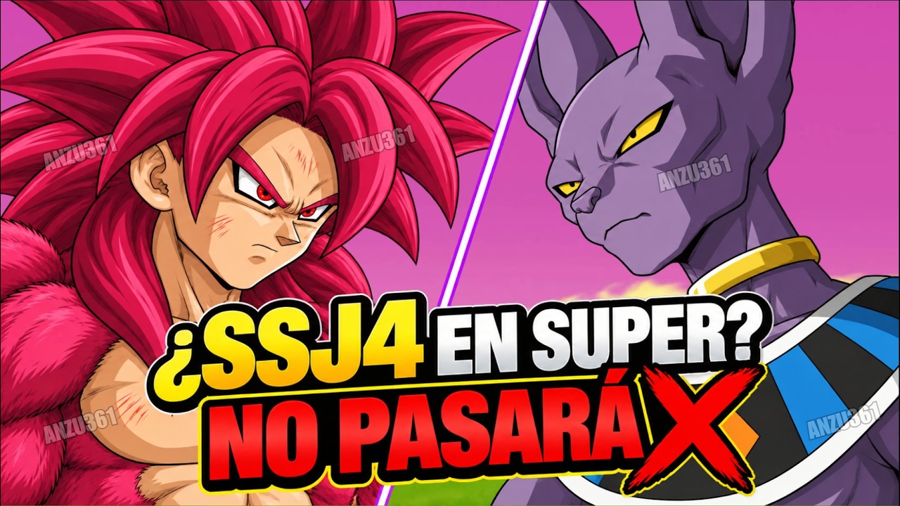 ¿GOKU SSJ4 CONTRA BEERUS? ¡LA NUEVA POLÉMICA DE DAIMA Y DRAGON BALL SUPER BEERUS!
