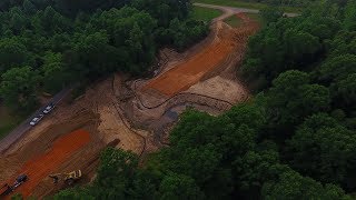 Construction Time Lapse Aerial View DJI Phantom 4